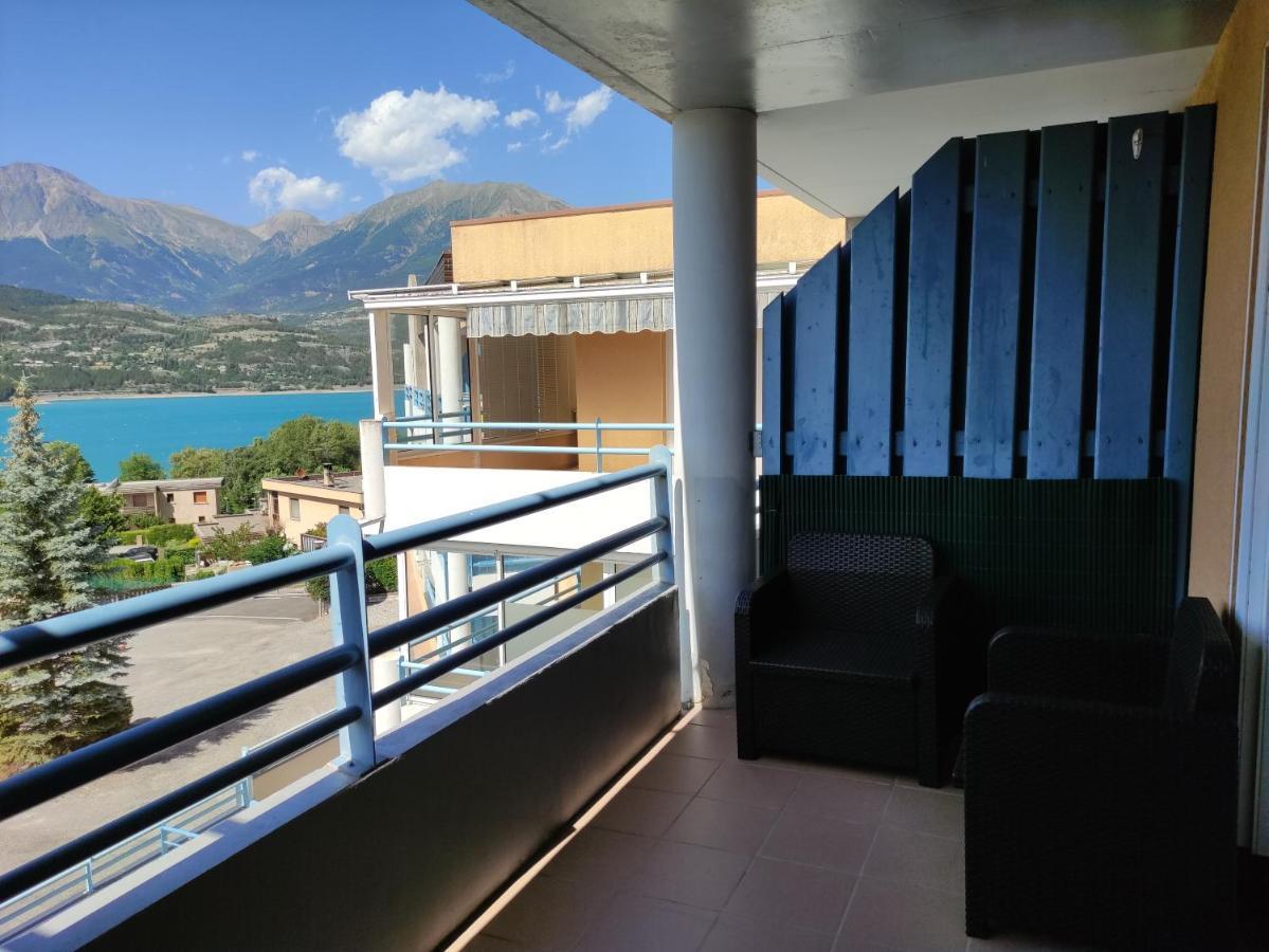 Studio Vue Sur Lac Et Montagne Savines Luaran gambar